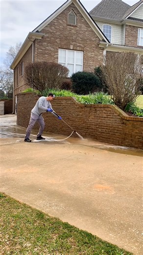 Pressure Washing Brick #pressurewashing #pressurewashingbusiness #foryoupage #foryou #diy #howto #powerwashing #softwashing | Allsidespressurewashing
