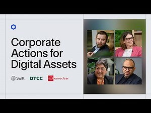 Establishing a Unified Standard for Asset Servicing | Swift, Chainlink, DTCC, Euroclear @ Sibos 2025