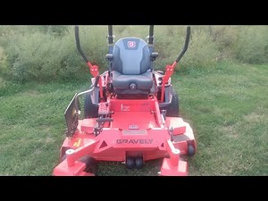 Gravely Pro Turn Z Initial Impressions (part 1)