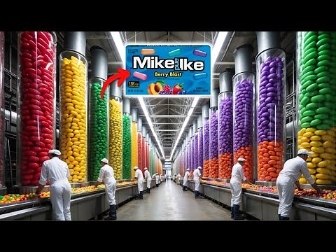 How Mike and Ike's Are Made In Factory