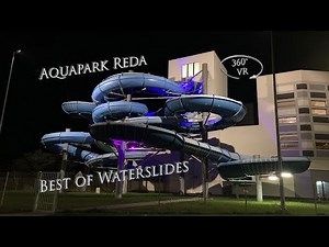 Aquapark Reda Best of Waterslides 360° VR POV Onride