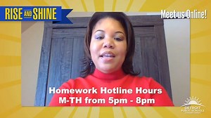 DPSCD Rise & Shine Homework Hotline