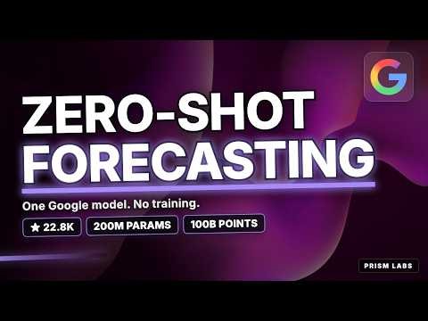 Stop Training Forecasting Models — TimesFM Does It Zero-Shot