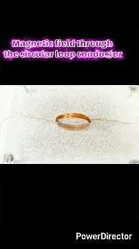 Magnetic field produce around the circular loop | sciece chapter 4 class 10th