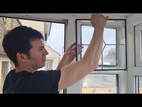 How to replace glass in a double glazed window pane