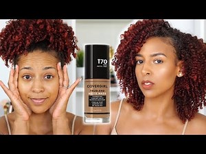 CoverGirl Trublend Matte Made Foundation | Demo + Swatches + Review