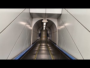 (踊り場あり)中央線東京駅のエスカレーター