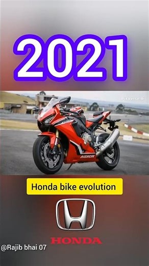 Honda Bike Evolution 1950–2025 history #viral #shortvideo