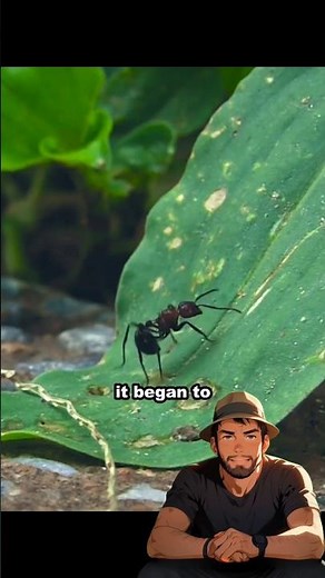 Why this ant suddenly walk away from the Colony?