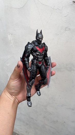 Custom Batman Beyond Arkham Knight Ver, base body from Mcfarlane Batwing custom by RydnStore #mcfarlanetoys #mcfarlane #dcmultiverse | Maulana Malik