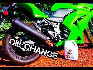 How to Change Oil And Filter Kawasaki Ninja 250