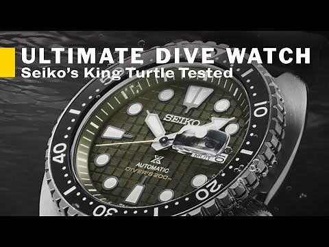 Ultimate Dive Watch? Seiko King Turtle (2020) on the beach