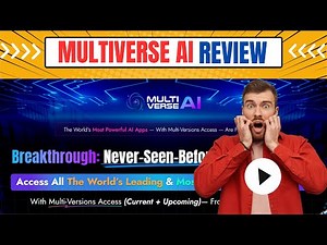 Multiverse AI Review & Demo - 20+ Premium Models in One Place