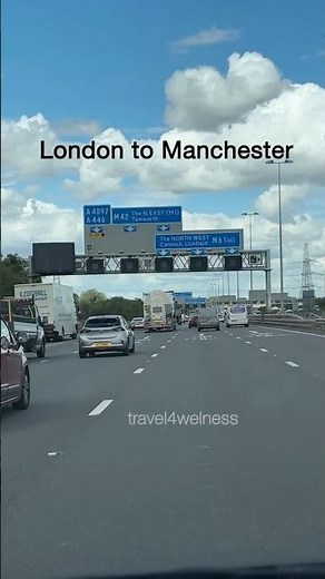 London to Manchester in 59 Seconds | Epic UK Road Trip