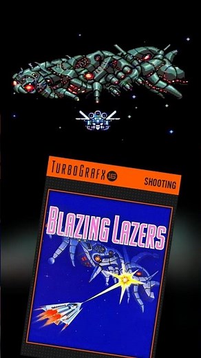 Blazing Lazers (TurboGrafx-16) SHMUP Perfection 🔥 #retrogamingfun #turbografx #gaming