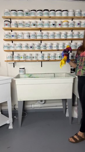 10K views · 1.5K reactions | Let’s open this pretty piece! I’m pleased with the way the colors landed on this one, hope you love it. I just listed this piece and the rest of most recent work on my website. This drop includes a nice little selection of smaller pieces at a lower price point, perfect for gifting or decorating smaller spaces. Link in my profile if you’re curious! Thanks for watching. | Moondipper Tie Dye | Facebook