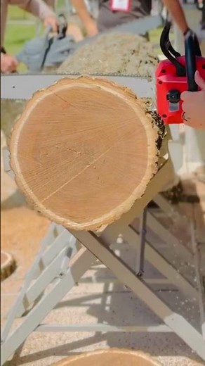 Milwaukee M18 Dual Battery Chainsaw In Action