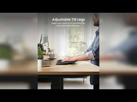 Review: ProtoArc Ergonomic Keyboard Mouse, EKM01 Plus Full Size Wireless Bluetooth Ergo Keyboa...