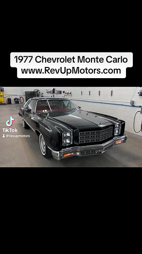 2.3K views · 48 reactions | 1977 Chevrolet Monte Carlo Landau from Rev Up Motors #revupmotors #barrettjackson #mecumauctions #slowride #classiccar #classiccars #originalcars #vintagecar #vintagecars #lowmiles #survivorcar #originalcar #70scars #blackcars #chevrolet #chevy #chevroletmontecarlo #chevymontecarlo #chevroletperformance #blackcars #montecarlo | Rev Up Motors | Facebook