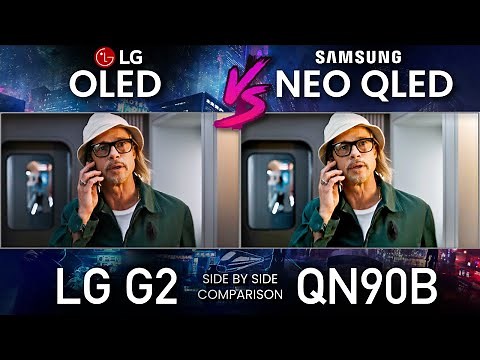 LG G2 OLED vs Samsung QN90B Neo QLED | 4K TV Comparison