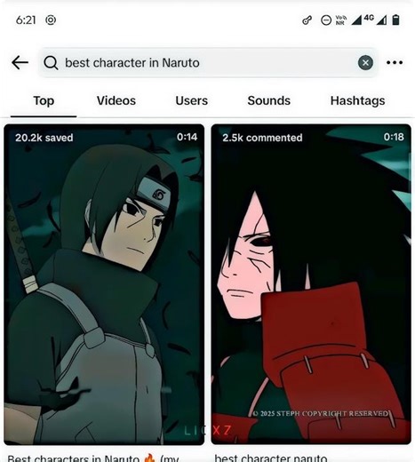 i find Best Character in Naruto on Tik Tok 🔥 #animeedit #shorts