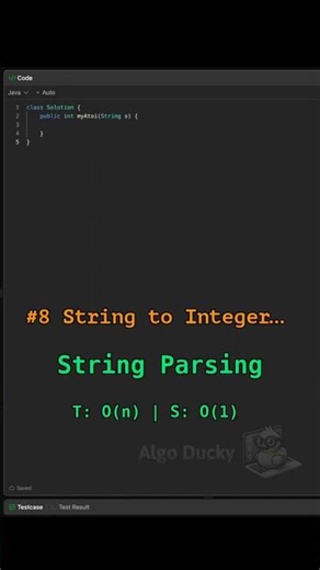 LeetCode 8: String to Integer (atoi) – Fastest Clean Code Walkthrough
