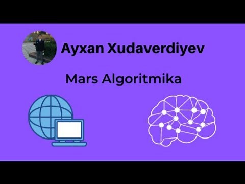 Ayxan Xudaverdiyev 7-ci sinif Mars Algoritmika Modul 3 Dərs 1,2,3,4