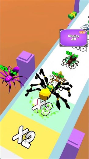 Insect Evolution Spider Run 🕷️ - Gameplay #5