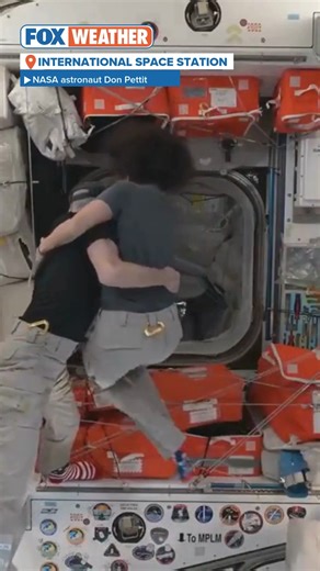 6.2K views · 95 reactions | TWO STEPPIN’ IN SPACE: Astronauts Don Pettit and Suni Williams danced the “Two Step” on the International Space Station while country music artist Josh Turner performed from Mission Control. No such thing as two left feet in low-gravity! 鸞 | FOX Weather | Facebook