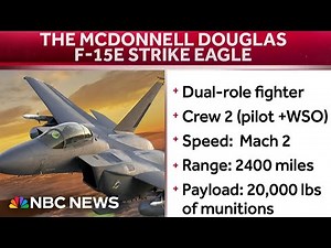 Special Report: One U.S. pilot rescued after F-15 jet shot down over Iran