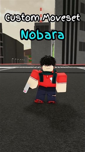 Nobara Moveset | JJS #fy #jjs #jjk #jujutsushenanigans #roblox #jujutsukaisen #skillbuilder