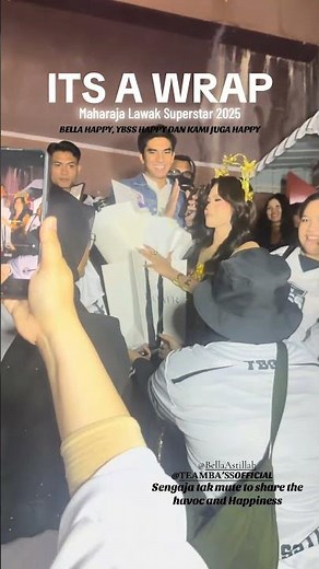 Bella Astillah & Syed Saddiq Diserbu Peminat di Final Muzikal Lawak Superstar