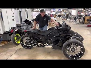 Canam Spyder Fully Customized with Hayabusa Motor Conversion - PRICE DROP $29,999
