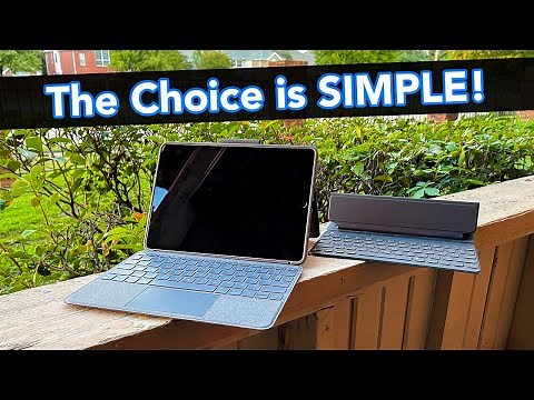 Logitech Combo Touch Keyboard vs Apple Smart Keyboard [iPad 9th Gen] // Which One Should YOU Buy?
