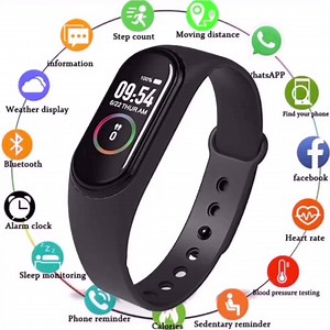 M4 Smart Health Bracelet Call or Whatsapp 0557842593 Price: Ghs 120 �Check Heart Rate �Blood Pressure Testing �Check Calories �Sleep Monitoring | Kaatworld