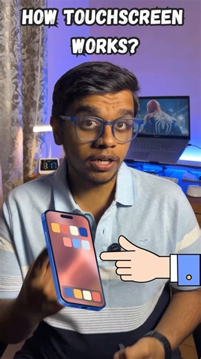 How Does Touchscreen Actually Work 🤔? Bro’s Tech Tv #brostechtv #ytshorts #touchscreen #mobile