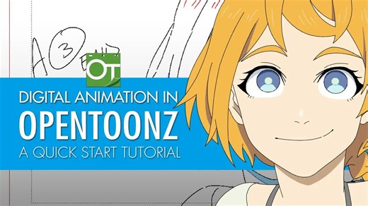 47-Digital Animation in OpenToonz A Quick Start Guide (Animating a head turn)
