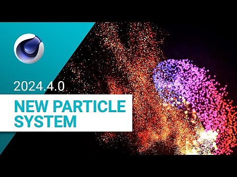 The New Particle System in Cinema 4D