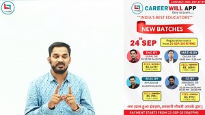 1.4K views · 97 reactions |  ENGLISH SPL. (PRE+MAINS)  #BY_GOPAL_VERMA_SIR LIVE CLASS ONLINE BATCH STARTS FROM 24-SEP-2019 GRAMMAR + VOCAB + COMPH.  UPDATED CONTENT ( UPDATION Source- ( CGL,CHSL,CPO 2018, CDS,CAT, CGL 2018 MAINS ) BASICS TO ADVANCE LEVEL  PDF + HANDWRITTEN CLASS NOTES  REGISTRATIONS STARTS FROM 21-sep-2019  Download Career Will App: https://bit.ly/CareerwillApp | Careerwill App | Facebook