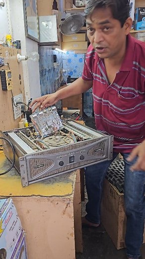 Vseries 5000 wat Dynatech amplifier repair #viralvideochallenge #dynatech #ContentMonetization #art #djsarzen_production | Mahendra Singh Rawat