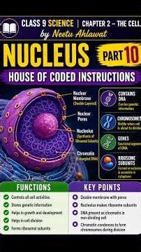 Cell The Building Blocks of Life class 9 | Science NCERT Exploration Nucleus #class9science #cell