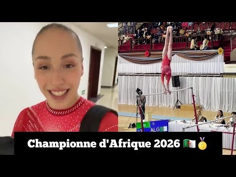 Kaylia Nemour sacrée championne d'Afrique 2026 au Concours Général