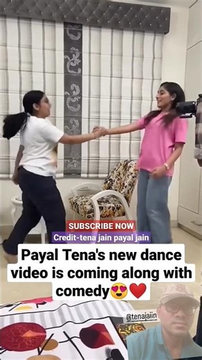 (credit Tina -Payal join) Payal Tina s new dance video is coming along with comedy 😍❤️#sort #dance