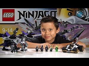 NINDROID MECHDRAGON - LEGO NINJAGO 2014 Set 70725 - Time-lapse Build, Unboxing & Review!