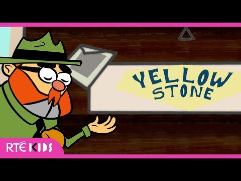 The Story Of Yellowstone 🌲 | Animated Learning Video | Ecolution | ‪@RTÉKIDS‬