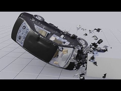 Driving Car Crash Simulation Development Reel (BCB, Fracture Modifier)