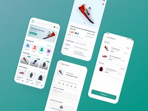 User Friendly & Feature Packed e-commerce App UI