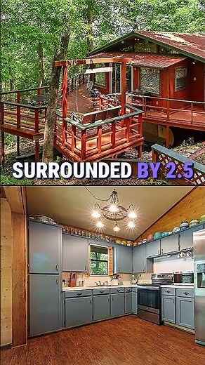 $199K Ozark Cabin on 2.5 Acres | Jasper, AR Dream Retreat