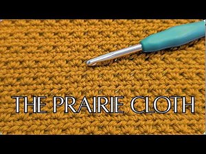 How to Crochet a Dishcloth in the Prairie Stitch | Easy Washcloth Tutorial for Beginners