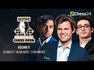 GRENKE Freestyle Chess Open | Will Magnus Create History & Win 9/9? Final Rd 9